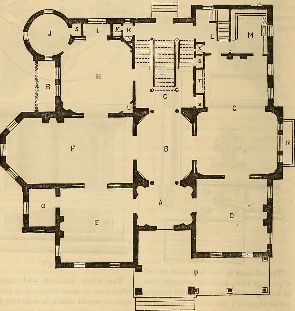 An illustration from The Architectural review and American builders' journal, 1869, leaf 115