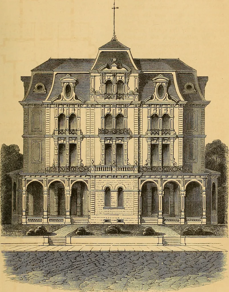 An illustration from The Architectural review and American builders' journal, 1869, leaf 120