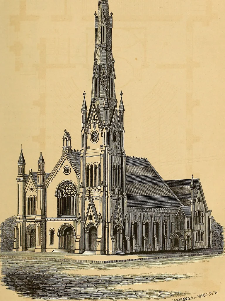 An illustration from The Architectural review and American builders' journal, 1869, leaf 124