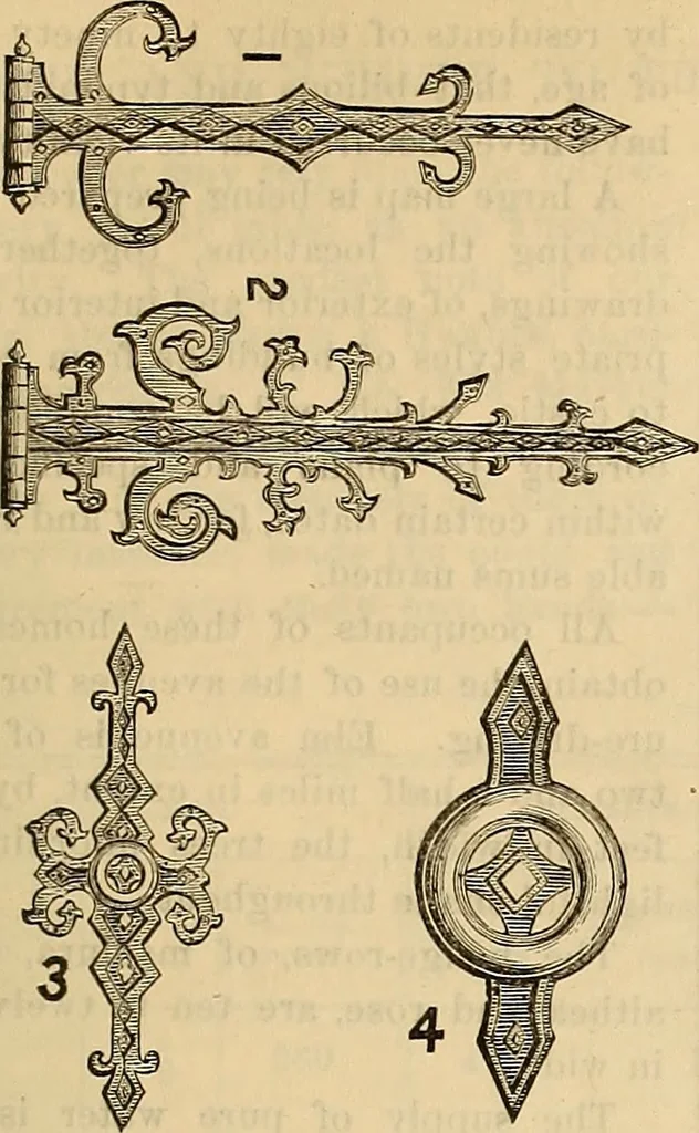 An illustration from The Architectural review and American builders' journal, 1869, leaf 126