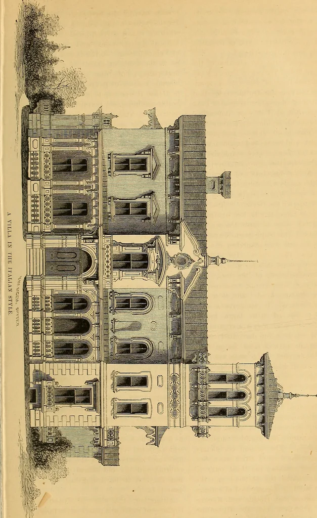 An illustration from The Architectural review and American builders' journal, 1869, leaf 200