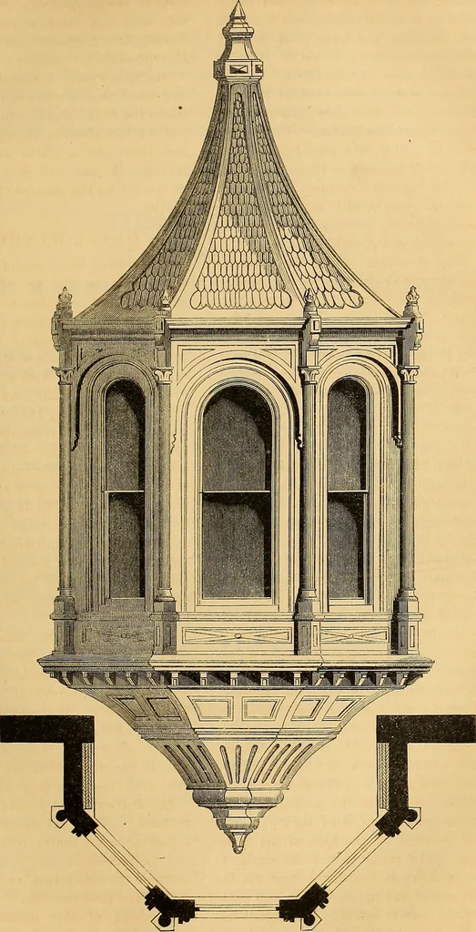 An illustration from The Architectural review and American builders' journal, 1869, leaf 224
