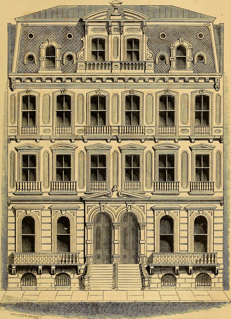 An illustration from The Architectural review and American builders' journal, 1869, leaf 288