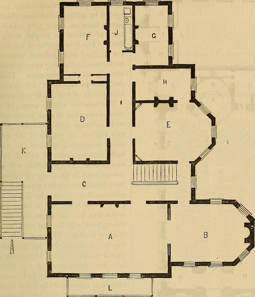An illustration from The Architectural review and American builders' journal, 1869, leaf 30