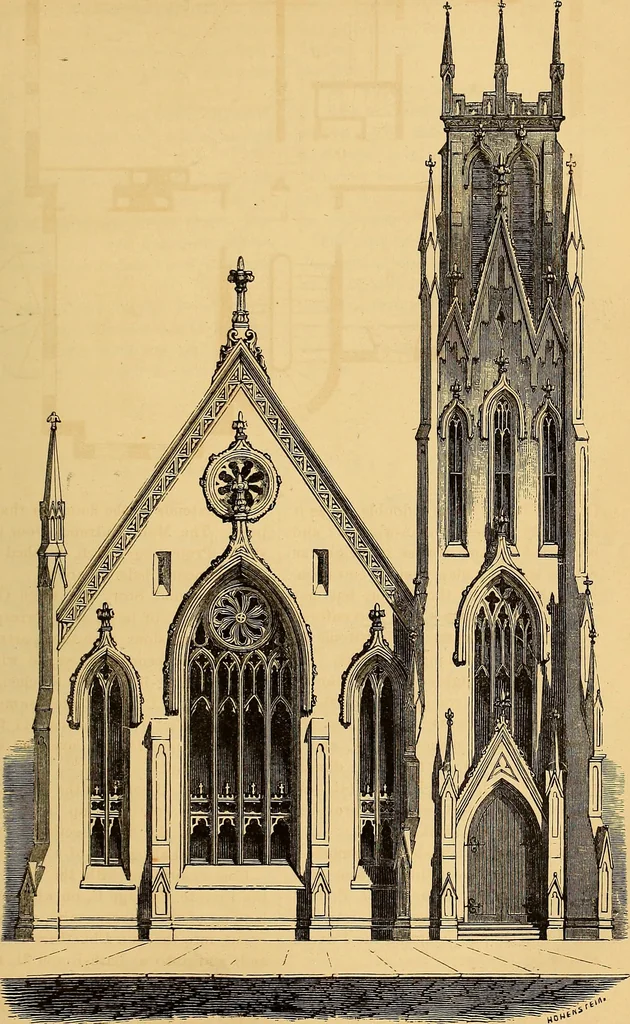 An illustration from The Architectural review and American builders' journal, 1869, leaf 374