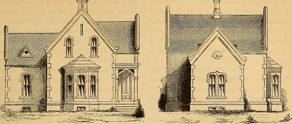 An illustration from The Architectural review and American builders' journal, 1869, leaf 452