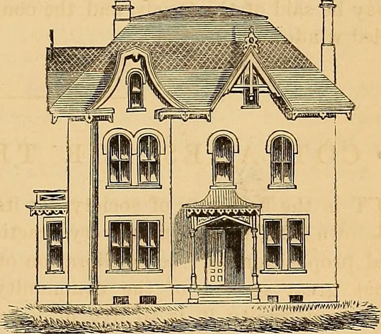 An illustration from The Architectural review and American builders' journal, 1869, leaf 452