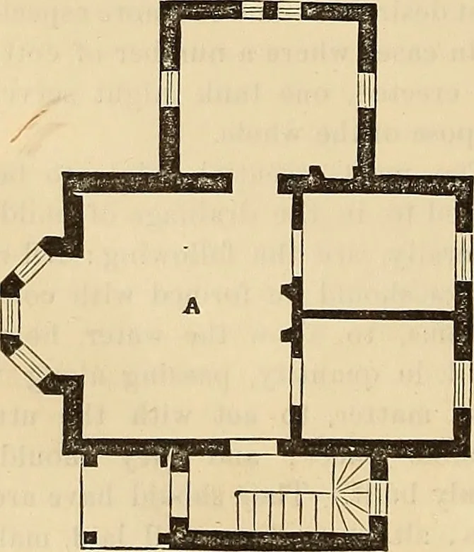 An illustration from The Architectural review and American builders' journal, 1869, leaf 455