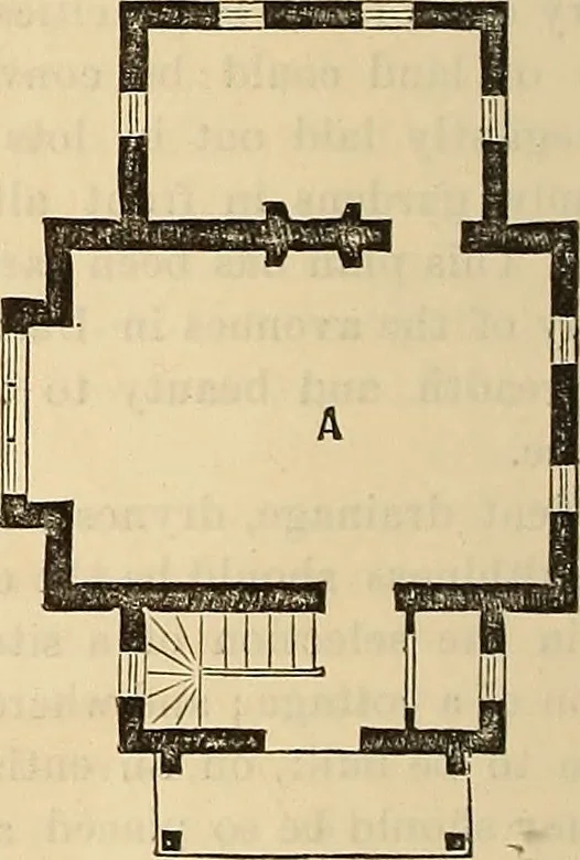 An illustration from The Architectural review and American builders' journal, 1869, leaf 455