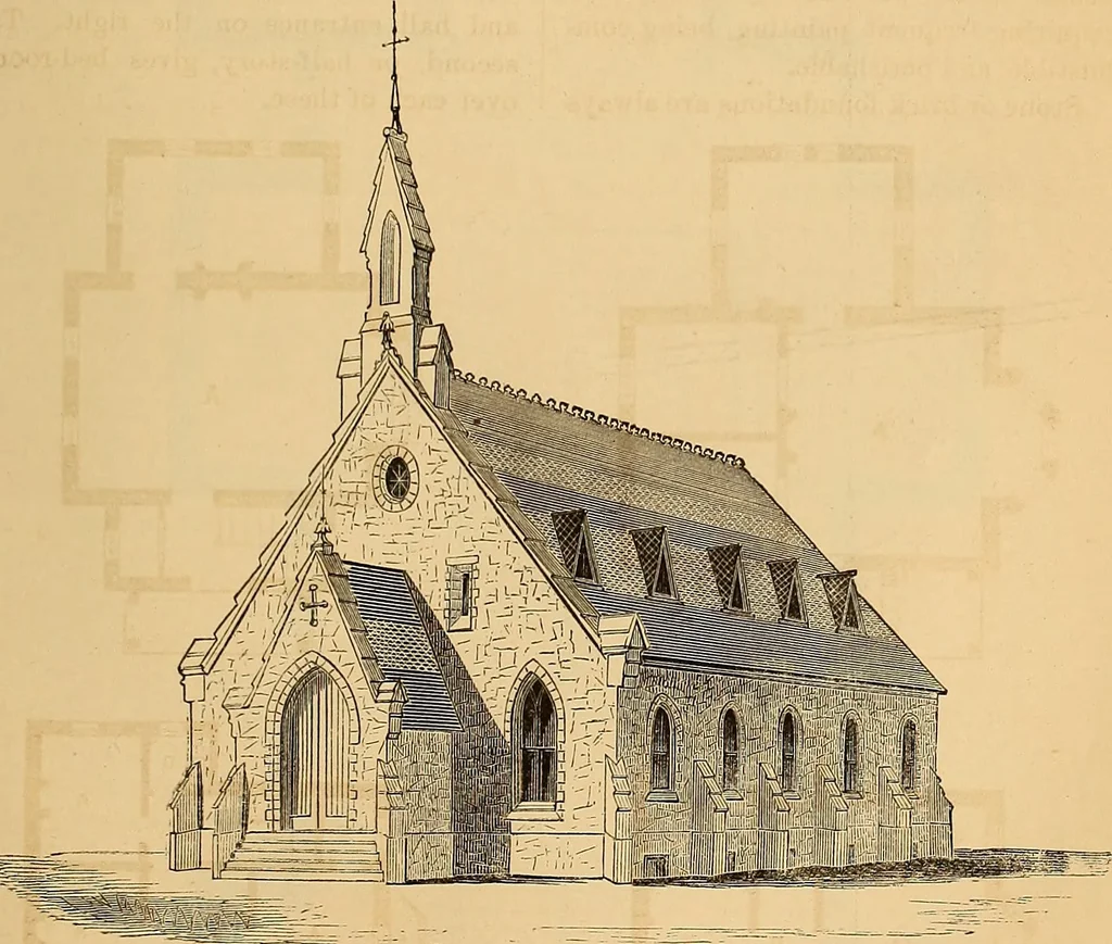 An illustration from The Architectural review and American builders' journal, 1869, leaf 456