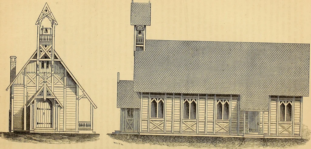 An illustration from The Architectural review and American builders' journal, 1869, leaf 538