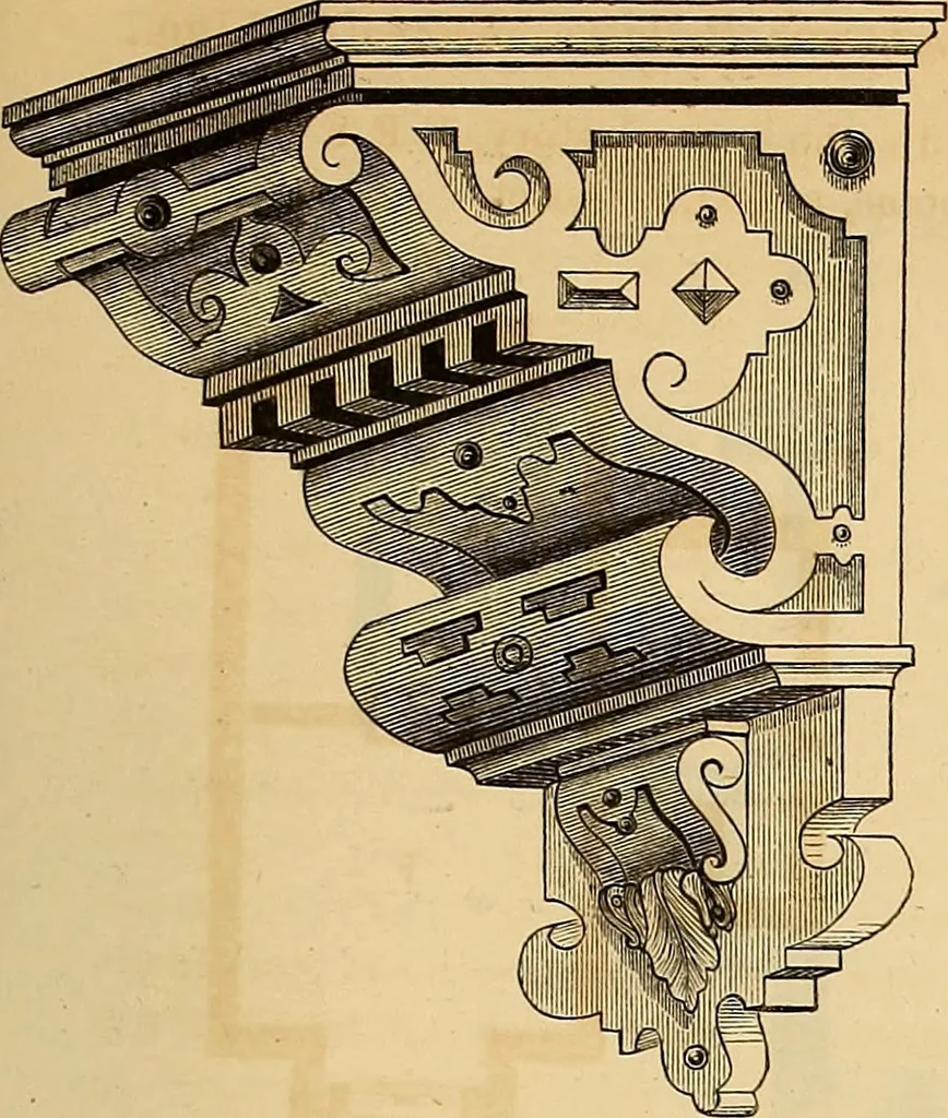 An illustration from The Architectural review and American builders' journal, 1869, leaf 546