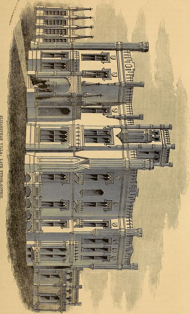 An illustration from The Architectural review and American builders' journal, 1869, leaf 606