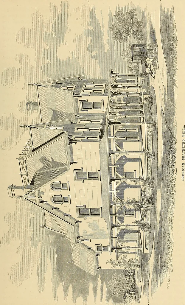 An illustration from The Architectural review and American builders' journal, 1869, leaf 688