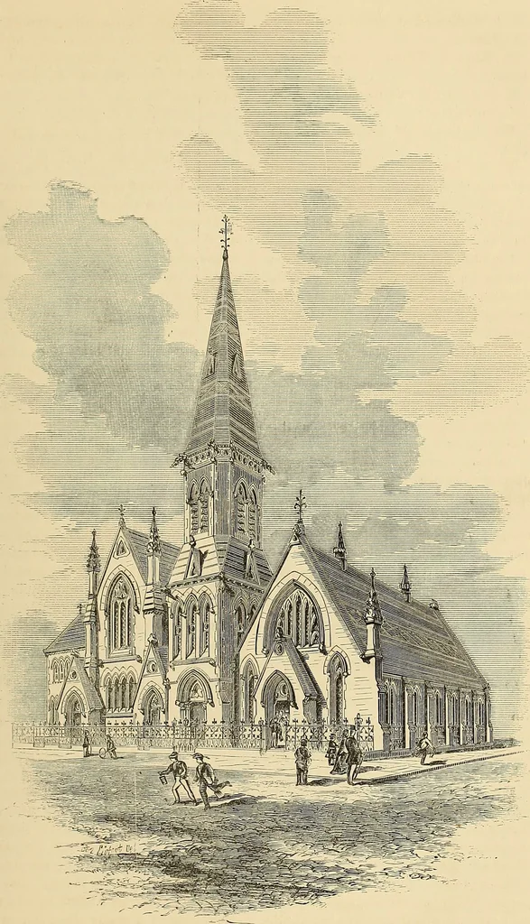 An illustration from The Architectural review and American builders' journal, 1869, leaf 692
