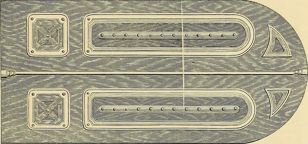 An illustration from The Architectural review and American builders' journal, 1869, leaf 696