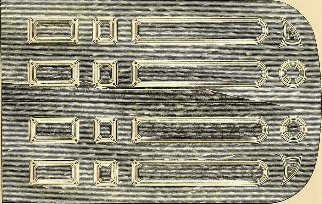 An illustration from The Architectural review and American builders' journal, 1869, leaf 696