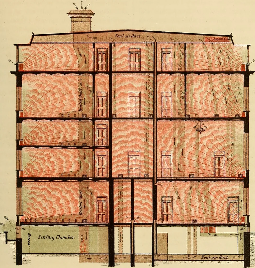An illustration from The Architectural review and American builders' journal, 1869, leaf 702