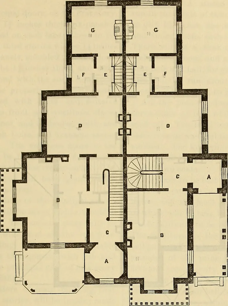An illustration from The Architectural review and American builders' journal, 1869, leaf 768