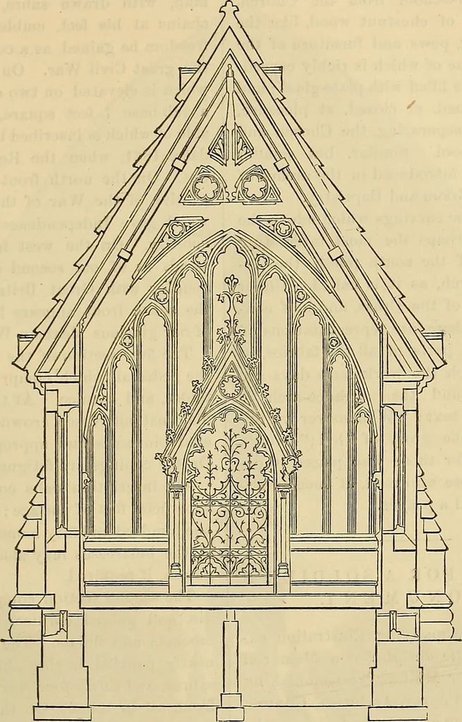 An illustration from The Architectural review and American builders' journal, 1869, leaf 792