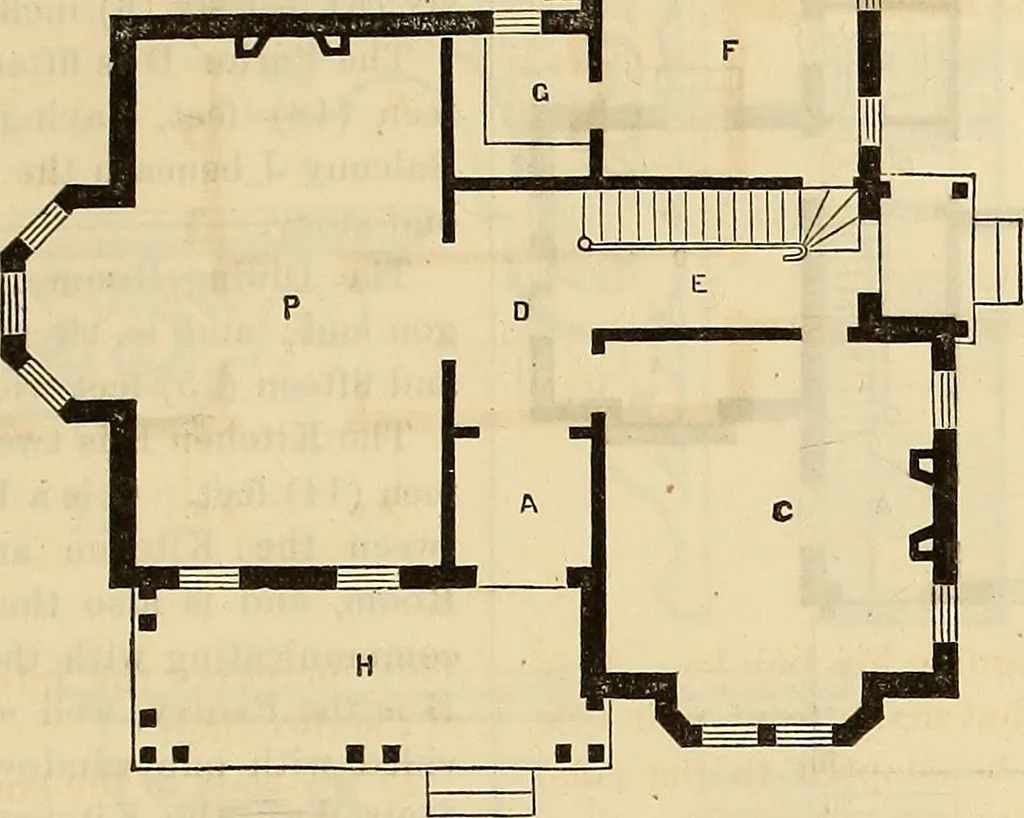 An illustration from The Architectural review and American builders' journal, 1869, leaf 802