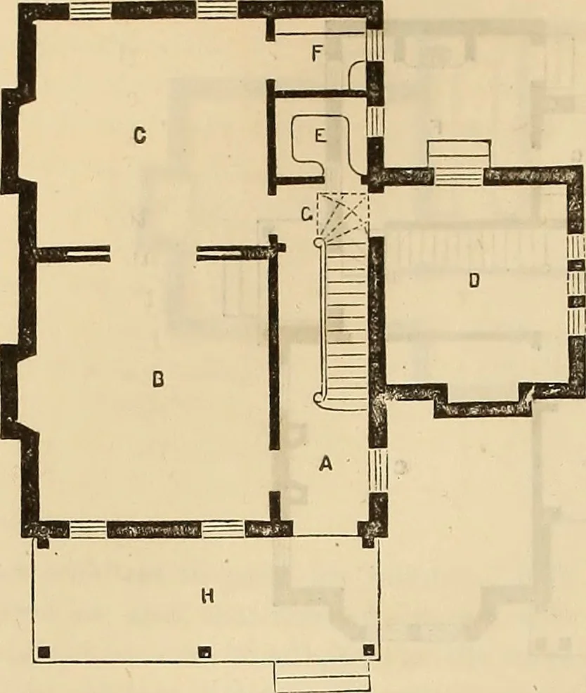 An illustration from The Architectural review and American builders' journal, 1869, leaf 803