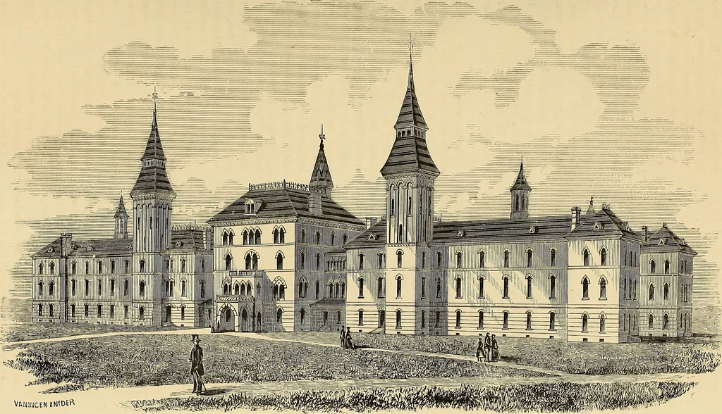 An illustration from The Architectural review and American builders' journal, 1869, leaf 846