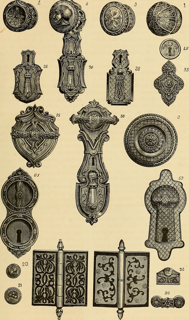 An illustration from The Architectural review and American builders' journal, 1869, leaf 854