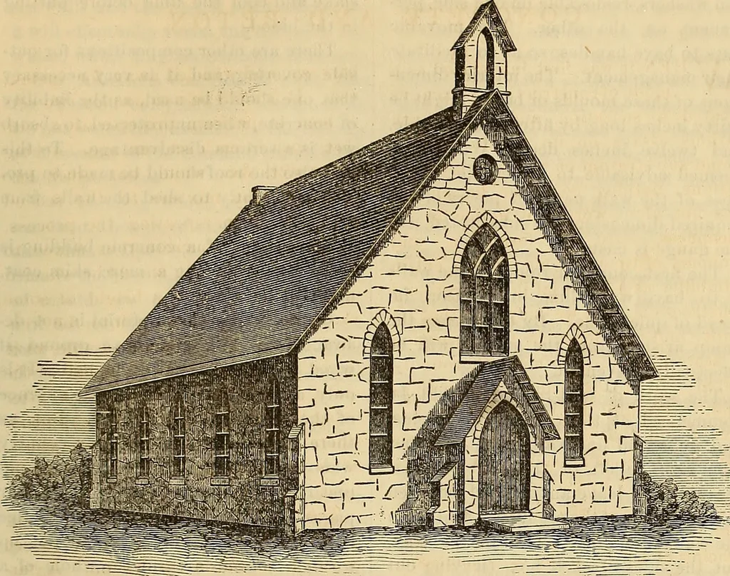 An illustration from The Architectural review and American builders' journal, 1869, leaf 864