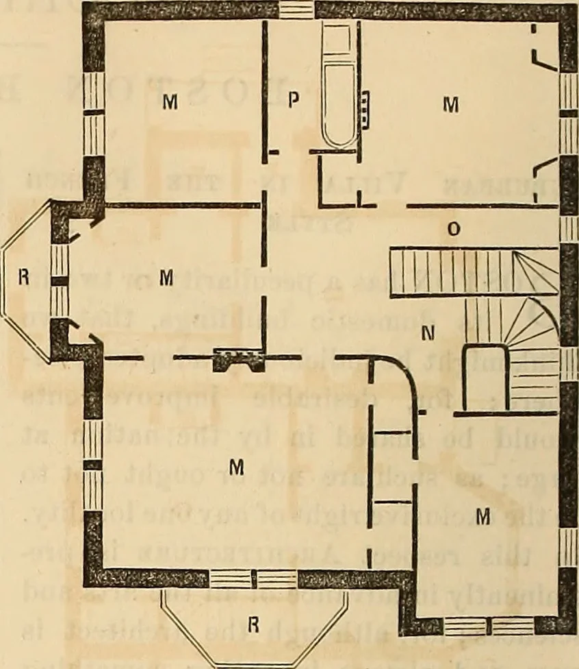 An illustration from The Architectural review and American builders' journal, 1869, leaf 917