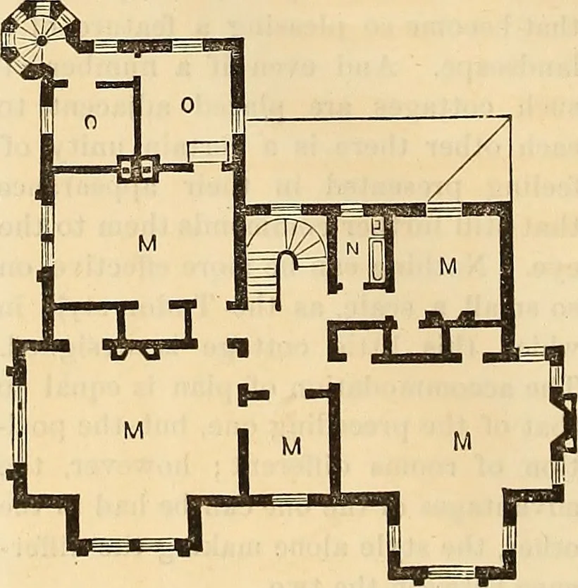 An illustration from The Architectural review and American builders' journal, 1869, leaf 923