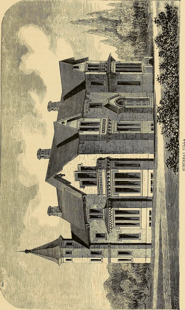 An illustration from The Architectural review and American builders' journal, 1869, leaf 924