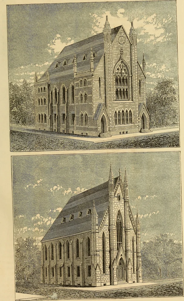 An illustration from The Architectural review and American builders' journal, 1869, leaf 102