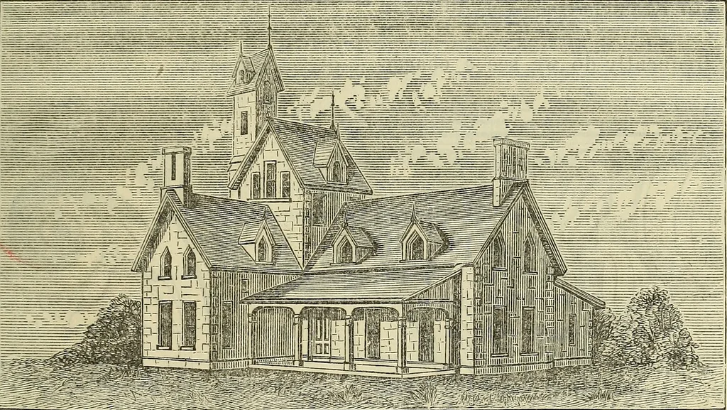 An illustration from The Architectural review and American builders' journal, 1869, leaf 164