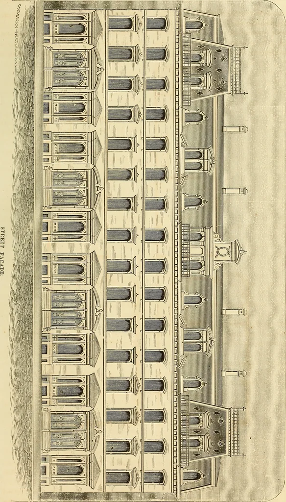 An illustration from The Architectural review and American builders' journal, 1869, leaf 230
