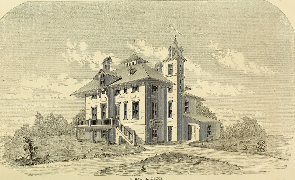 An illustration from The Architectural review and American builders' journal, 1869, leaf 236