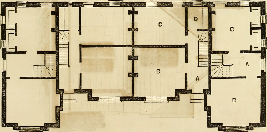 An illustration from The Architectural review and American builders' journal, 1869, leaf 24