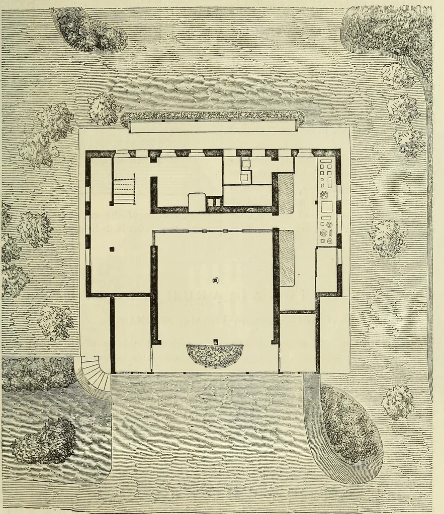 An illustration from The Architectural review and American builders' journal, 1869, leaf 242