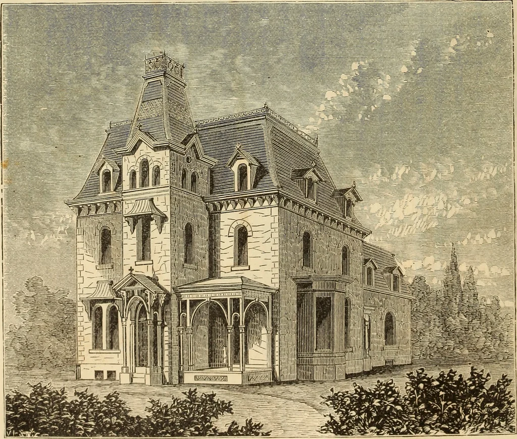 An illustration from The Architectural review and American builders' journal, 1869, leaf 27