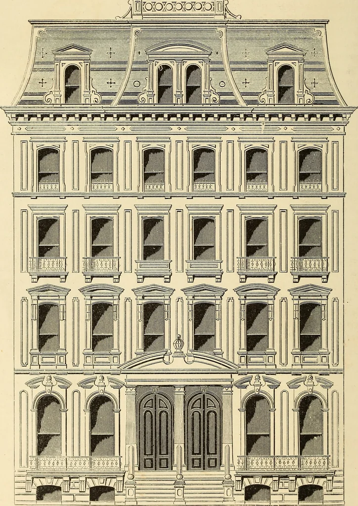 An illustration from The Architectural review and American builders' journal, 1869, leaf 303