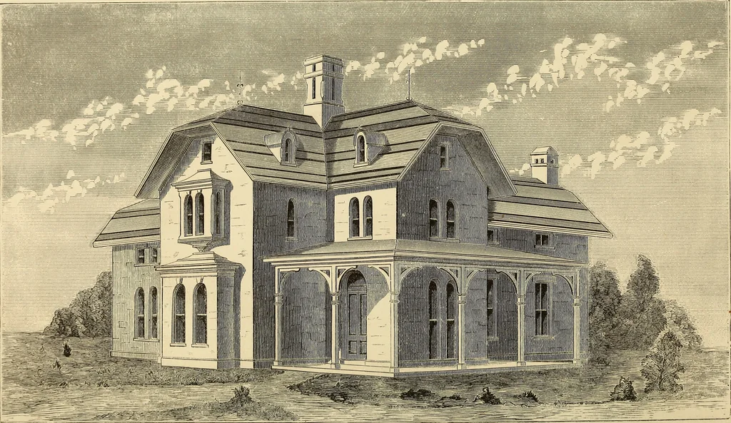An illustration from The Architectural review and American builders' journal, 1869, leaf 307