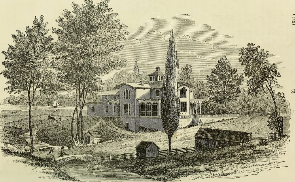 An illustration from The Architectural review and American builders' journal, 1869, leaf 384