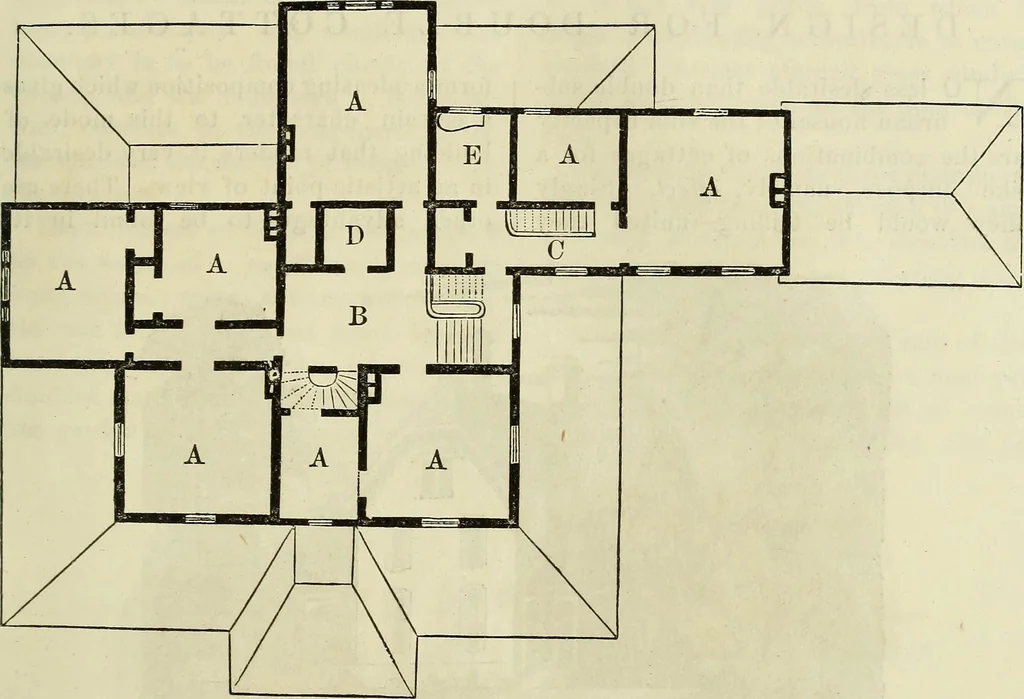 An illustration from The Architectural review and American builders' journal, 1869, leaf 386