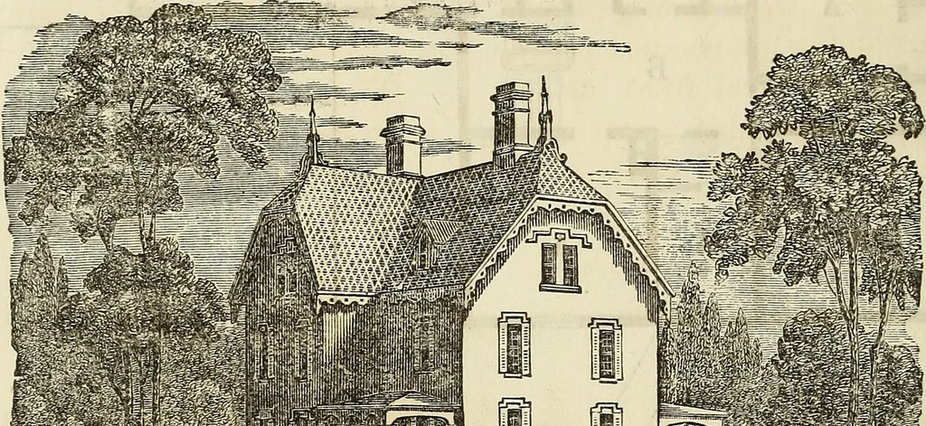 An illustration from The Architectural review and American builders' journal, 1869, leaf 387
