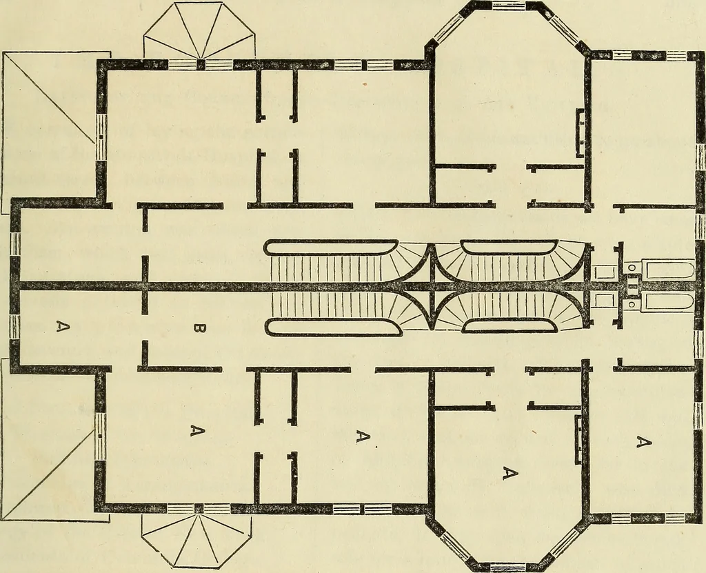 An illustration from The Architectural review and American builders' journal, 1869, leaf 396