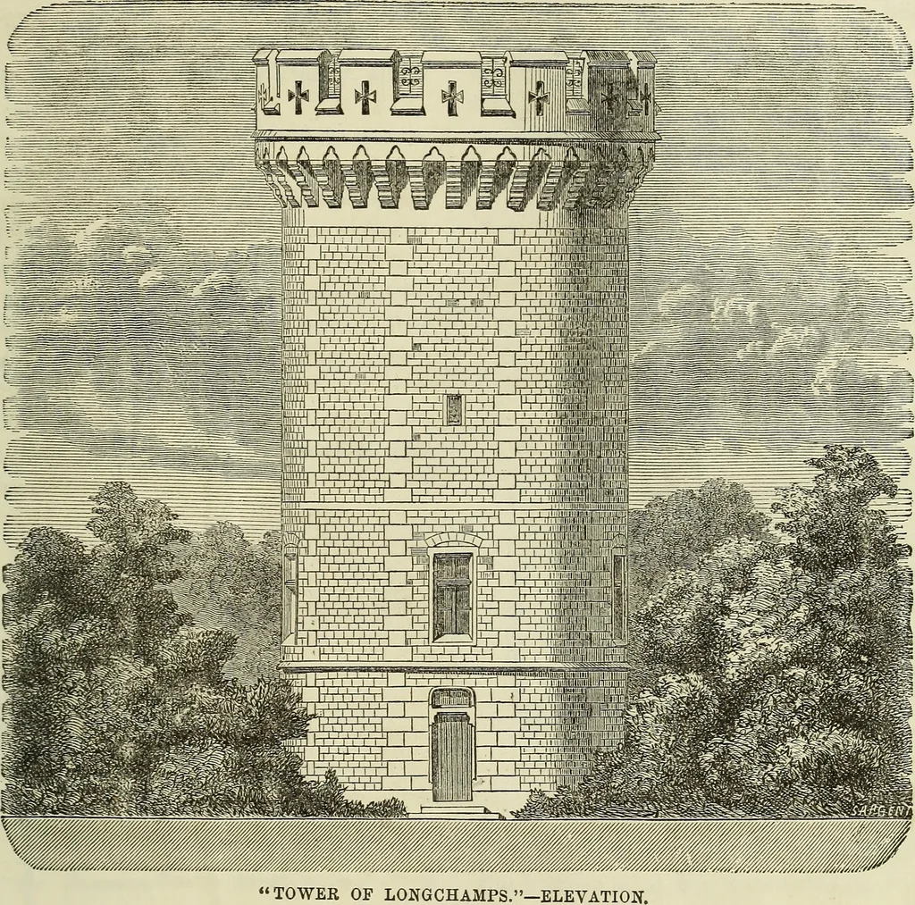 An illustration from The Architectural review and American builders' journal, 1869, leaf 464