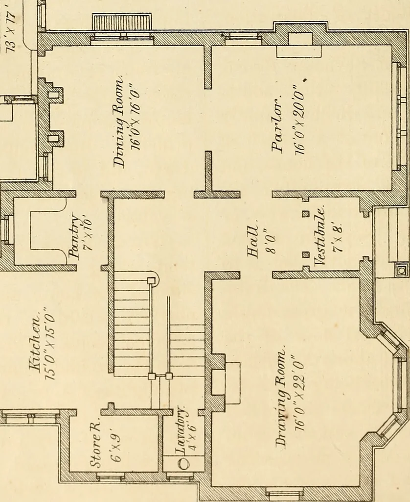 An illustration from The Architectural review and American builders' journal, 1869, leaf 539