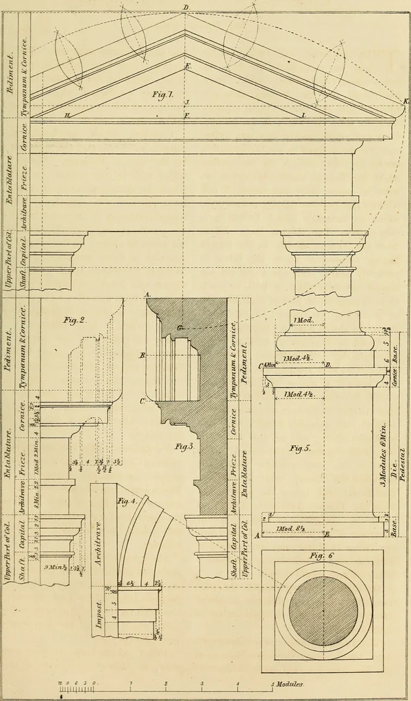An illustration from The Architectural review and American builders' journal, 1869, leaf 554