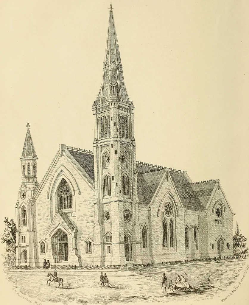 An illustration from The Architectural review and American builders' journal, 1869, leaf 613