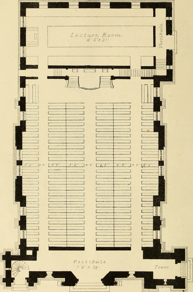 An illustration from The Architectural review and American builders' journal, 1869, leaf 615